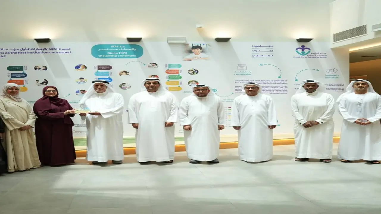 الشارقة للخدمات الإنسانية تبحث سبل التعاون مع المجلس البلدي